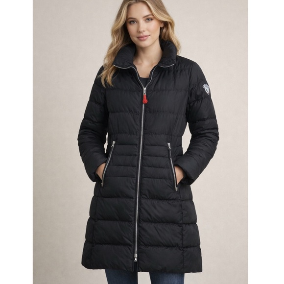 Bogner Jackets & Blazers - Bogner Fire + Ice Quilted Down Coat Black 600 Fill Size 6 Small